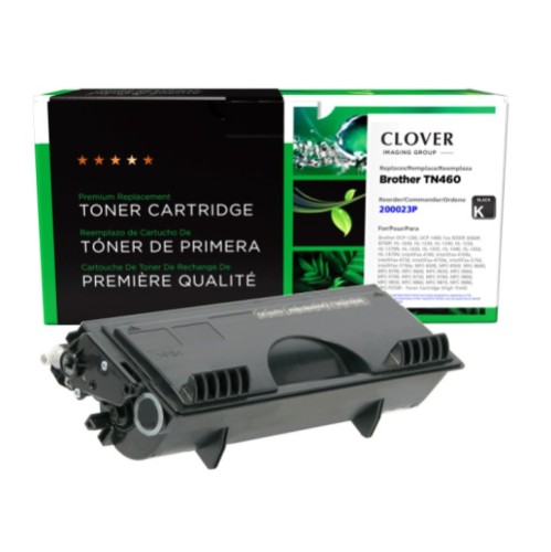 Clover Imaging Remanufactured High Yield Toner Cartridge for Brother TN460 Yield:6,000 Pages