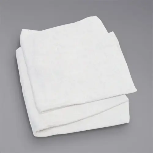 Hospeco Terry Wash Cloth - White