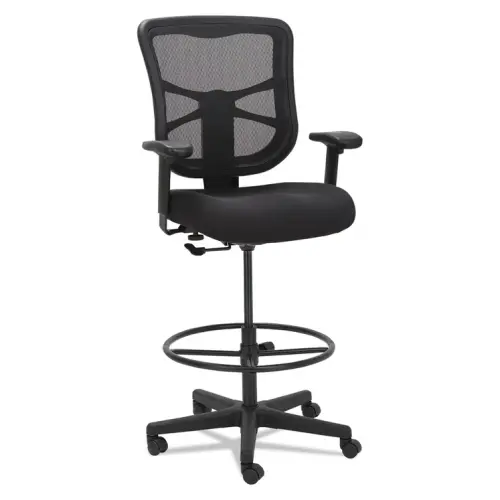 Walker's WorkPlace Mesh Stool, Supports Up to 275 lb, 22.6" to 31.6" Seat Height - Black