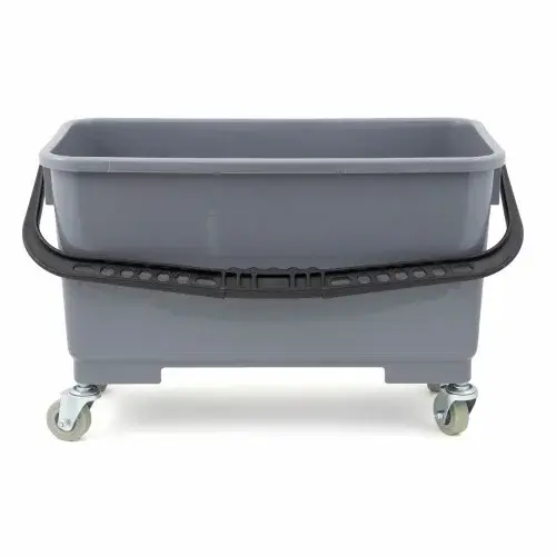 Hospeco MicroWorks® Microfiber Charging Bucket, Gray, 6 gallon, 1/ea