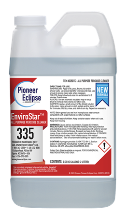 Pioneer Eclipse EnviroStar™ All Purpose Peroxide Cleaner 4 2L (.53gal)/ct