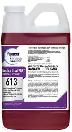 Pioneer Eclipse NeutraQuat 256™ Germicidal Detergent 4 2L (.53gal)/ct