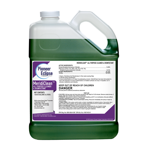 Pioneer Eclipse MeridiClean™ All Purpose Cleaner & Disinfectant 4L/cs
