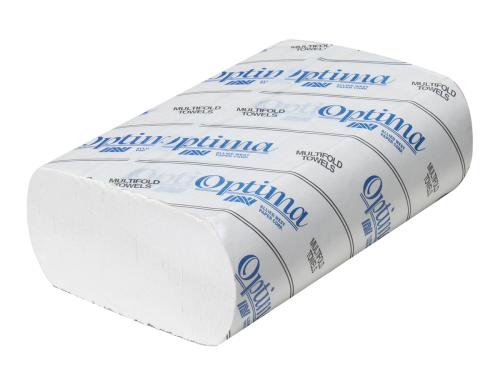 Allied West TAD “Premium” Multifold Towel - White 16/250cs