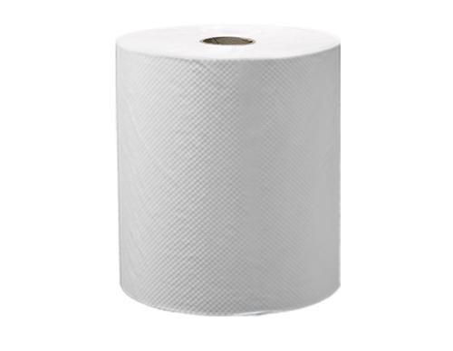 Allied West Optima “Premium” Hardwound Towel - White 6/800'