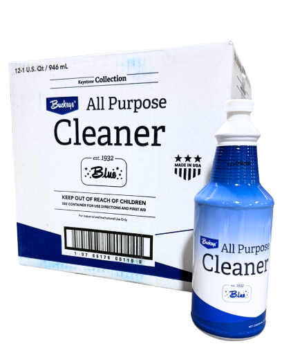 Buckeye Blue All Purpose Cleaner - 12qt/cs