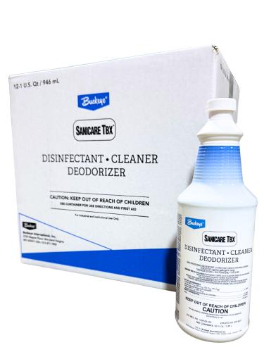 Buckeye Sanicare TBX Disinfectant Spray - 12qt/cs