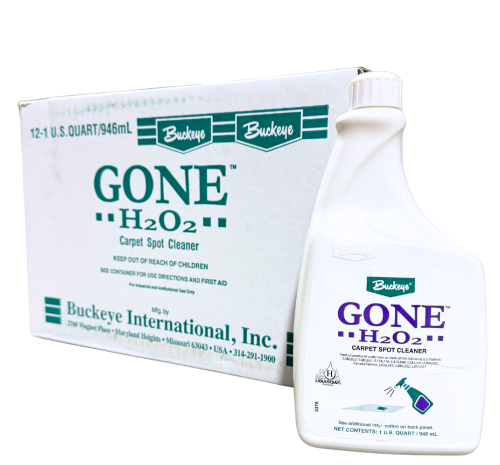 Buckeye Gone H2O2 Carpet Spot Cleaner - 12qt/cs