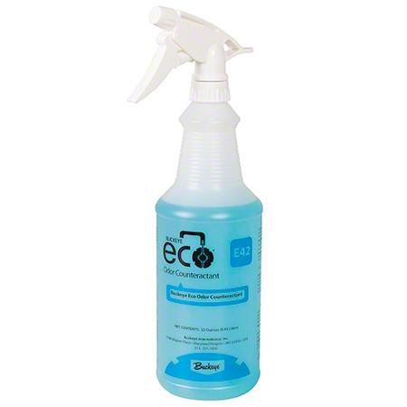 Buckeye® Eco® E42 Odor Counteractant Bottle & Trigger - 12/cs (Bottles Only)