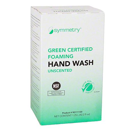 Buckeye® Symmetry® Green Certified Foaming Hand Wash Unscented - 6/1250 mL
