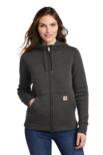 Carhartt® Women’s Clarksburg Full-Zip Hoodie - Carbon Heather