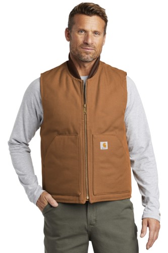 Carhartt ® Duck Vest - Carhartt Brown