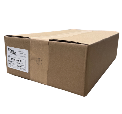 WorkPlace 40x46 2mil 100/CS Natural Flatpack - Can Liners / Trash Bags