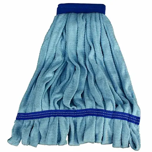 Impact Microfiber Canvas Wide Band Tailband Tube Mop Large Blue - 1ea