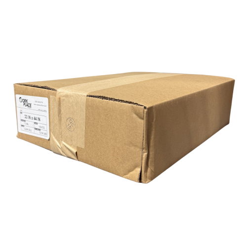 WorkPlace Trash Bags 33x44 1.3 mil - Clear - 32 gallon 100/cs