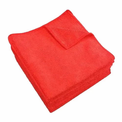 Hospeco® Multipurpose Red 16x16 260GSM Microfiber Cloth 1/pk