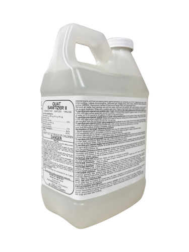 WorkPlace Quat Sanitizer 2 - General Purpose Quat Sanitizer/Disinfectant - 4/.5gl