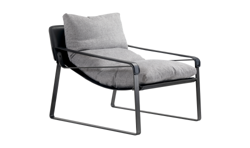 Moe's Connor Club Chair - Gray