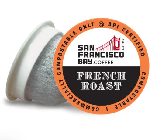 San Francisco Bay French Roast OneCUP™ Coffee Pods - K-cup Compatible 12/bx