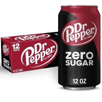 Dr. Pepper Zero Sugar - 12 pack