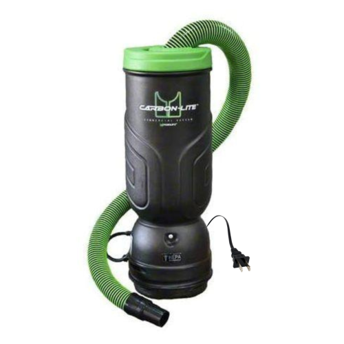 Mosquito Carbon-Lite™ Commercial Backpack Vacuum - with Cord - 10 Qt. 1/ea