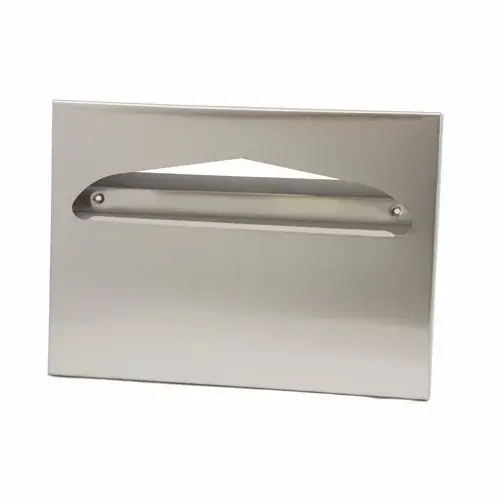 Hospeco Metal Toilet Seat Cover Dispenser, Square Corners 1/ea