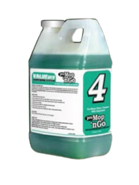 WorkPlace Pro Mop n' Go - Enzyme No Rinse Floor Wash - 4/.5gl