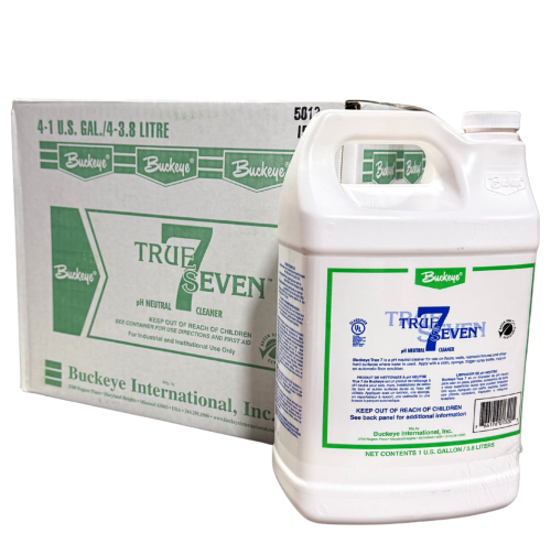 Buckeye True 7 pH Neutral Cleaner - 4gl/cs