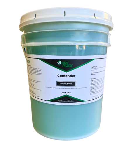 WorkPlace Contender - Pot & Pan Detergent - 5gl