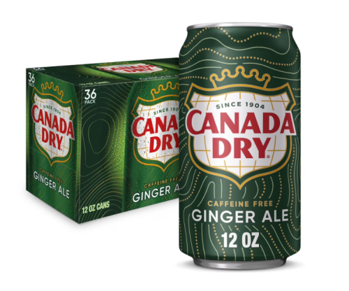 Canada Dry Ginger Ale Soda 12 fl. oz., 36 pk.