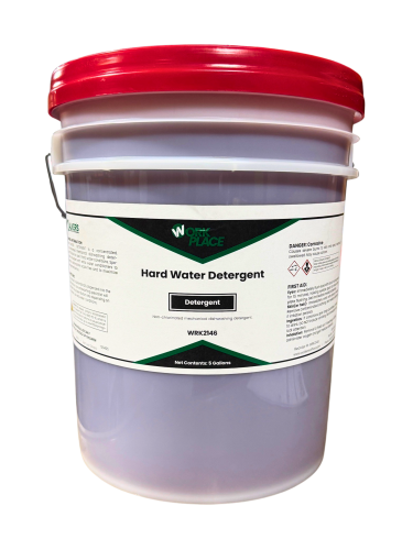 WorkPlace Premium Suds - Manual Warewashing Hardwater Liquid Detergent - 5gl