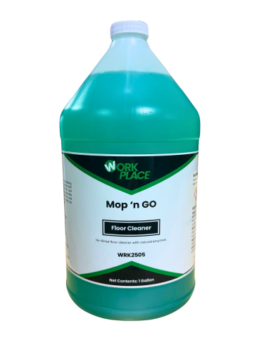 WorkPlace Pro Mop n' Go - Enzyme No Rinse Floor Wash - 1gl