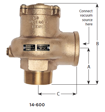 Apollo Series 14-600 Relief Valve