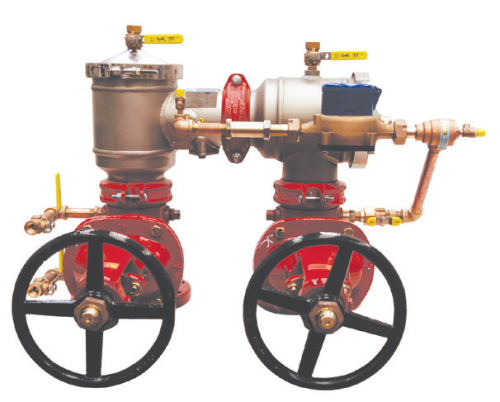 Apollo DCDALF 4AN N Style Double Check Detector Backflow Preventer Assembly
