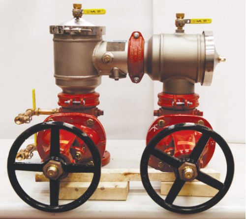 Apollo DCLF 4AN N Style Double Check Valve Backflow Preventer Assembly