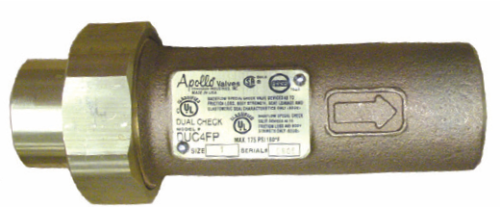 Apollo DUC 4FP Dual Check Valve Backflow Preventer