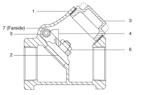 Stockham Series B-345 Swing Check Valves