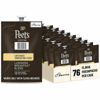 Peet's Freshpack Colombia Luminosa Coffee - Compatible with Flavia Aroma, Flavia Barista, FLAVIA Creation 600, Flavia Creation 500, Flavia Creation 200, Flavia Creation 150, Flavia Creation 300 - Light - 76 / Carton