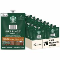 Starbucks Freshpack Pike Place Roast Coffee - Compatible with Flavia Aroma, Flavia Barista, FLAVIA Creation 600, Flavia Creation 500, Flavia Creation 200, Flavia Creation 150, Flavia Creation 300 - Medium - 0.3 oz - 76 / Carton