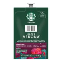 Flavia Freshpack Starbucks Caffe Verona Dark Roast Coffee - Compatible with Flavia - American, Hot Coffee - Dark - Freshpack - Caffe Verona, Classic, Dark Cocoa