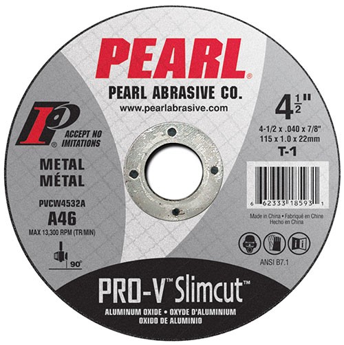 Slimcut Pro-V™ Aluminum Oxide - 5 x .040 x 7/8" TYPE 1 PRO-V™ AO
