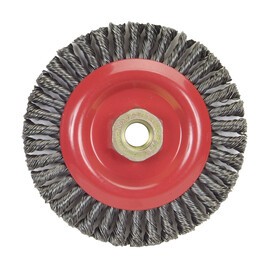 Brosse Métallique à Nœud De Perles Stringer 4 Pouces – .020 X 5/8-11, Pour Norton