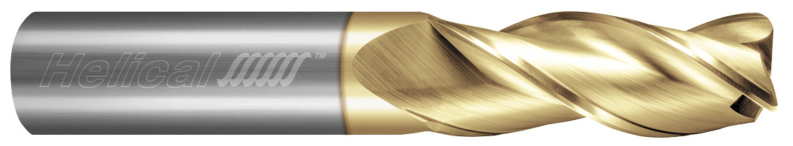 3 Flute, Corner Radius - 35° Helix, Metric End Mills for Aluminum Alloys & Non-Ferrous Materials