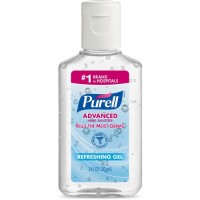 PURELL® HAND SANITIZER GEL - 1 FL OZ (29.6 ML) - FLIP TOP BOTTLE DISPENSER - KILL GERMS - HAND - CLEAR
