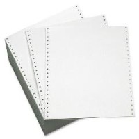 Computer Printout Paper with Letter Trim Fine Perforations