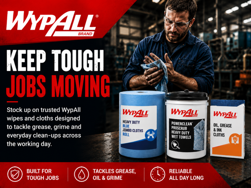 Wypall Product Page Banner