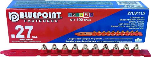 Blue Point Fasteners 27LS11L5 Low Velocity Load, 0.27 Caliber, Power ...