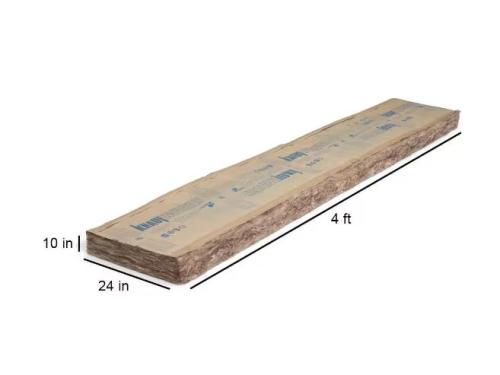 Knauf R30 Efficiency Knauf Insulation B17E R30K Insulation, 48 in L, 24 in W, R30 R-Value ...