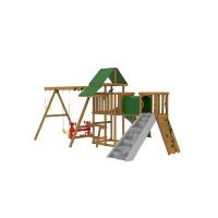 Playstar PS 7481 Series Ready-to-Assemble Playset Kit, Specifications: 23 sq-ft Play Deck, 13 Activities