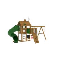 Playstar PS 7483 Series Ready-to-Assemble Playset Kit, Specifications: 27 sq-ft Play Deck, 16 Activities